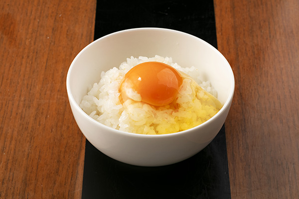 Egg-fried rice with Gen-ei soy sauce