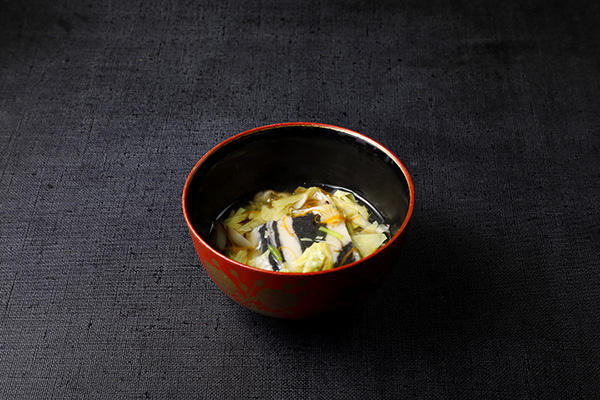[Simmered dish] Sesame tofu with bean paste