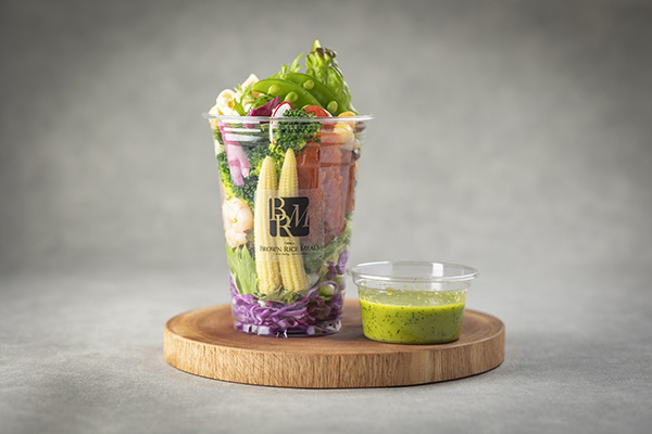 BRM cup salad (Kale dressing /Gluten free)