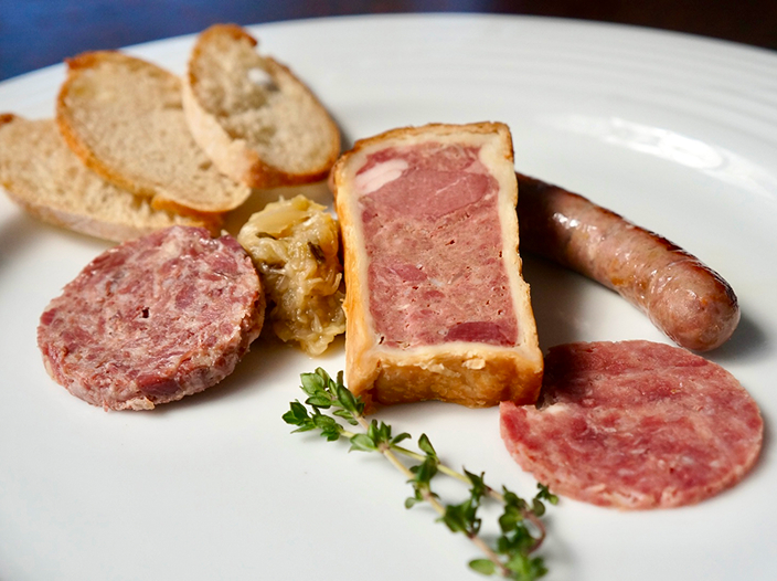 信州ジビエのシャルキュトリー盛り合わせ