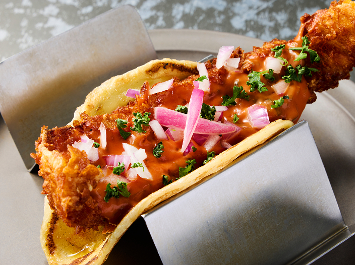 ザクザクフィッシュタコス