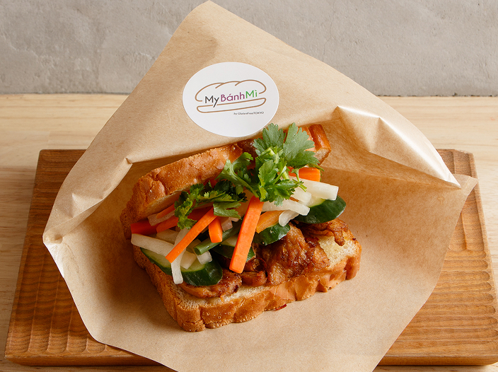 VEGANレモングラスチキンバインミー