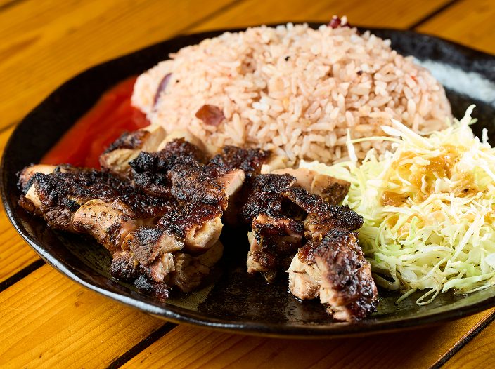 JERK CHICKEN WITH RICE ＆ PEAS