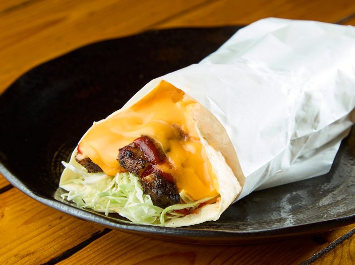 JERK CHICKEN CHEESE TORTILLA