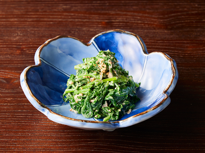 八丈 明日葉のツナマヨあえ