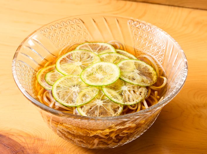 冷製すだち蕎麦