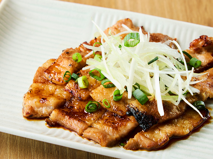 富士桜ポークの炭火焼