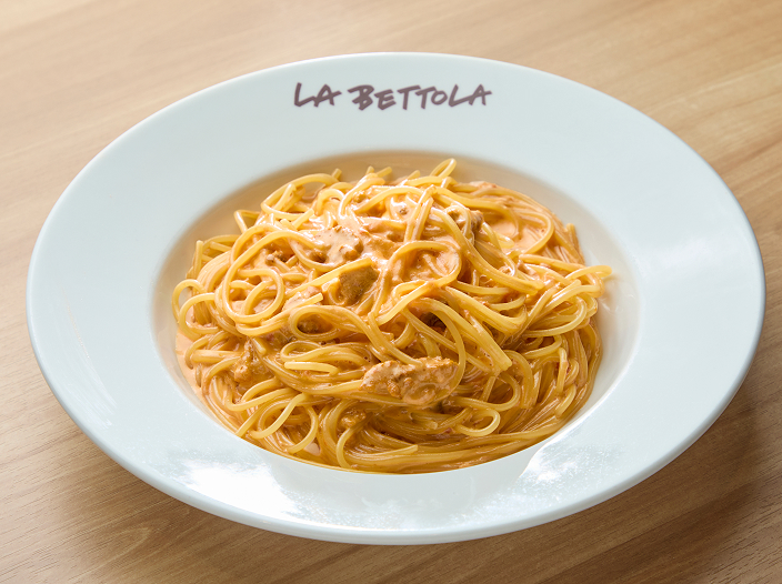 ラベットラ人気No1パスタ うにのスパゲッティ