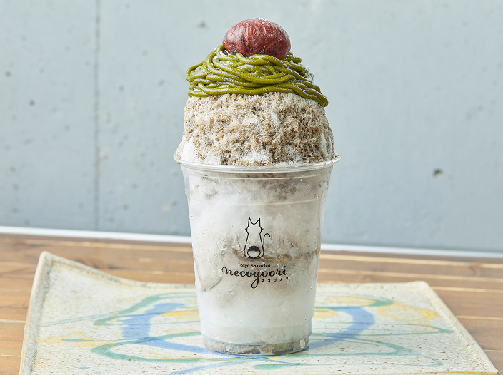 Sesame Tea Mont Blanc