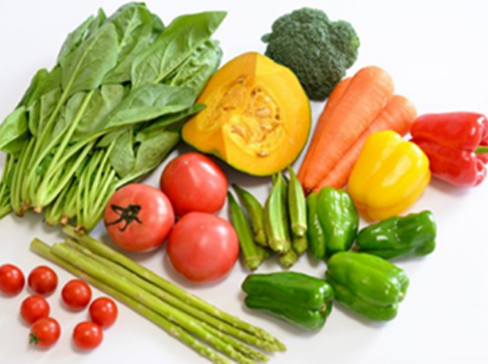 Eco-friendly fresh vegetables in Tokyo