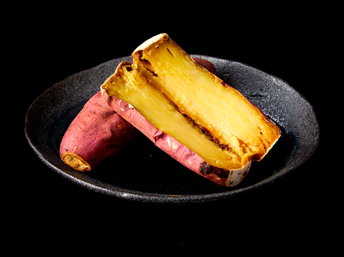 Shio-Yakiimo Chilled Roasted Sweet Potato with a Hint of Salt