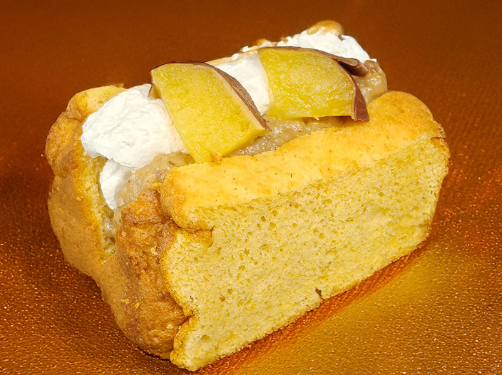 Honey Sweet Potato Chiffon Sandwich