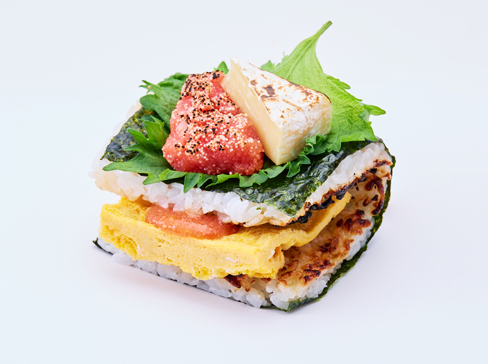 Seared Tarako and Camembert