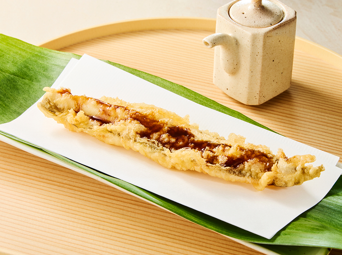Conger eel tempura