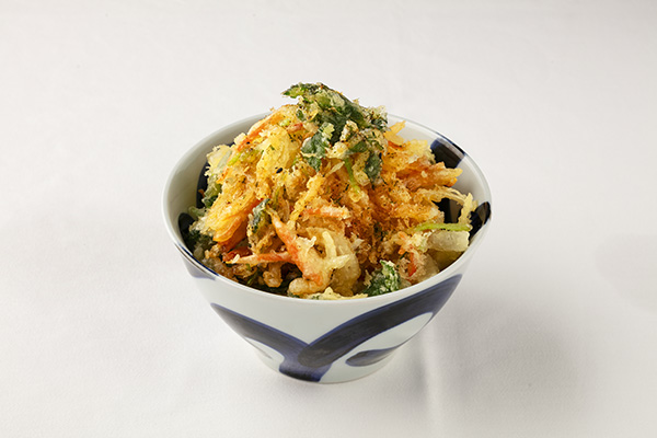 バラ揚げ天丼　ヴィーガン