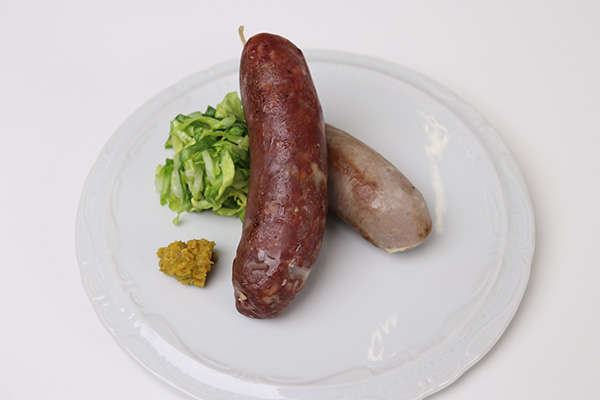 鹿肉ソーセージ２本
