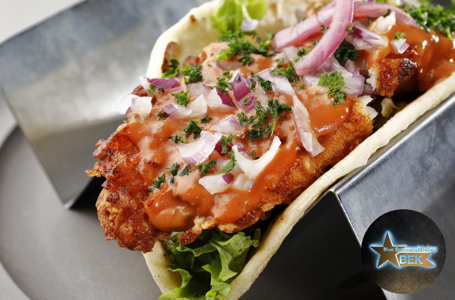 BLUE ENTRANCE KITCHEN