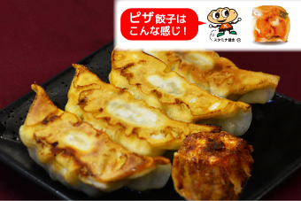 餃子２粒+シウマイ１粒+ピザギョウザ２粒