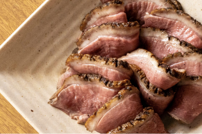 あいち鴨ロースの炭火焼き