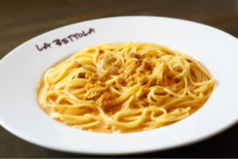 ラベットラ人気No.1パスタ うにのスパゲッティ