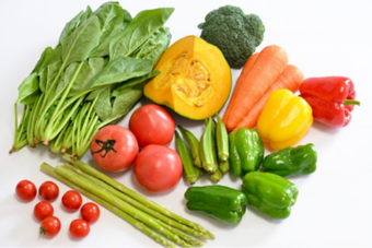 ほうれん草、ミニトマト、キャベツ、ブロッコリー、ナス、ネギ、ジャガイモ等