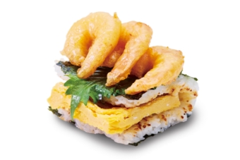 香味だれ海老天むす