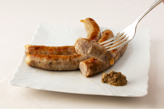 自家製ソーセージ【サルシッチャ】のグリル