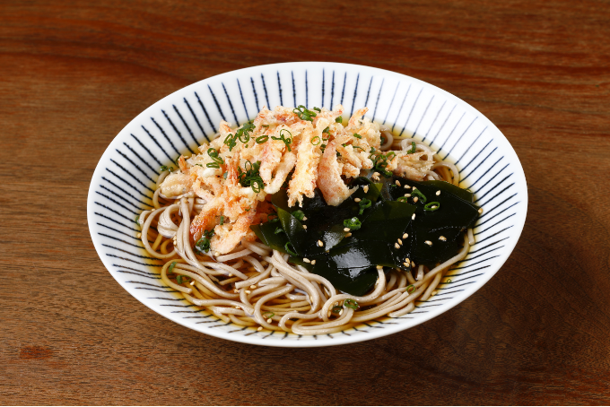 冷やし桜エビそば