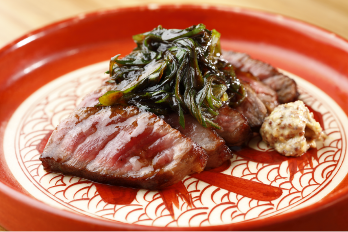 特選ビーフ 美笑牛九条ネギ焼き