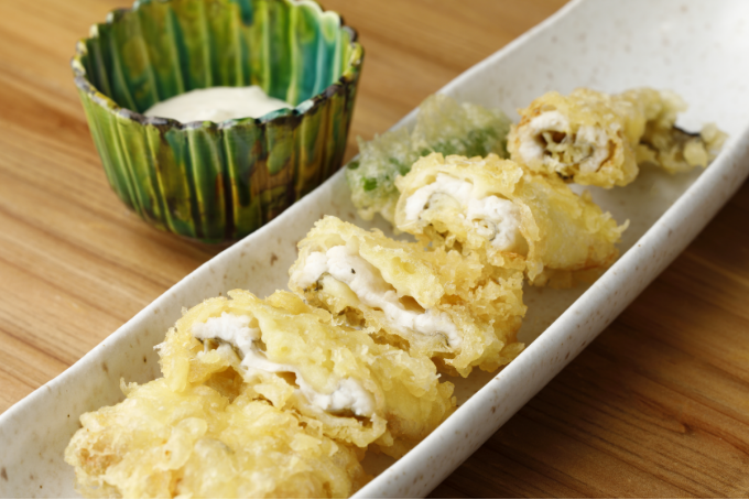 米粉天ぷら穴子１本揚げ