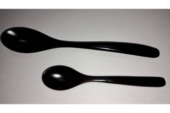 沈金体験 スプーン