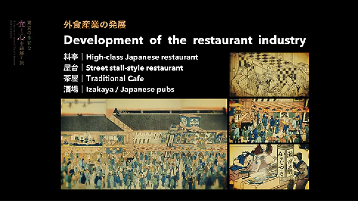 外食産業の発展