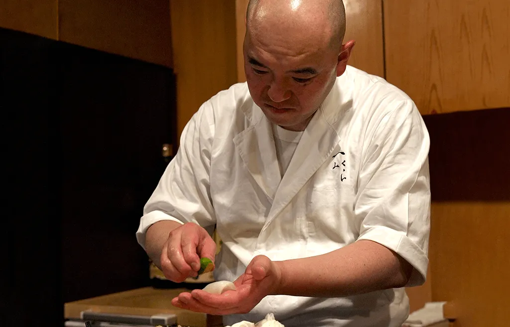 Nishiazabu Kamikura(Nishiazabu) - sushi chef