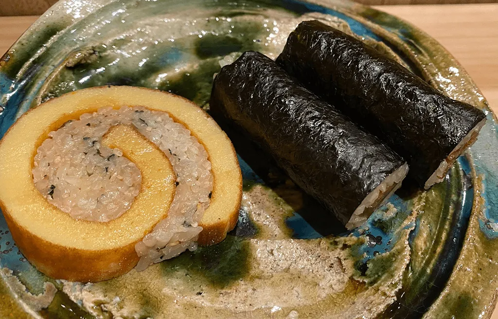 Nihonbashi Toyoda x Jyanoichi Honten - rolled sushi